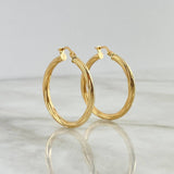 Candongas Mary 3.05gr / 3.5cm / Oro Amarillo 18K