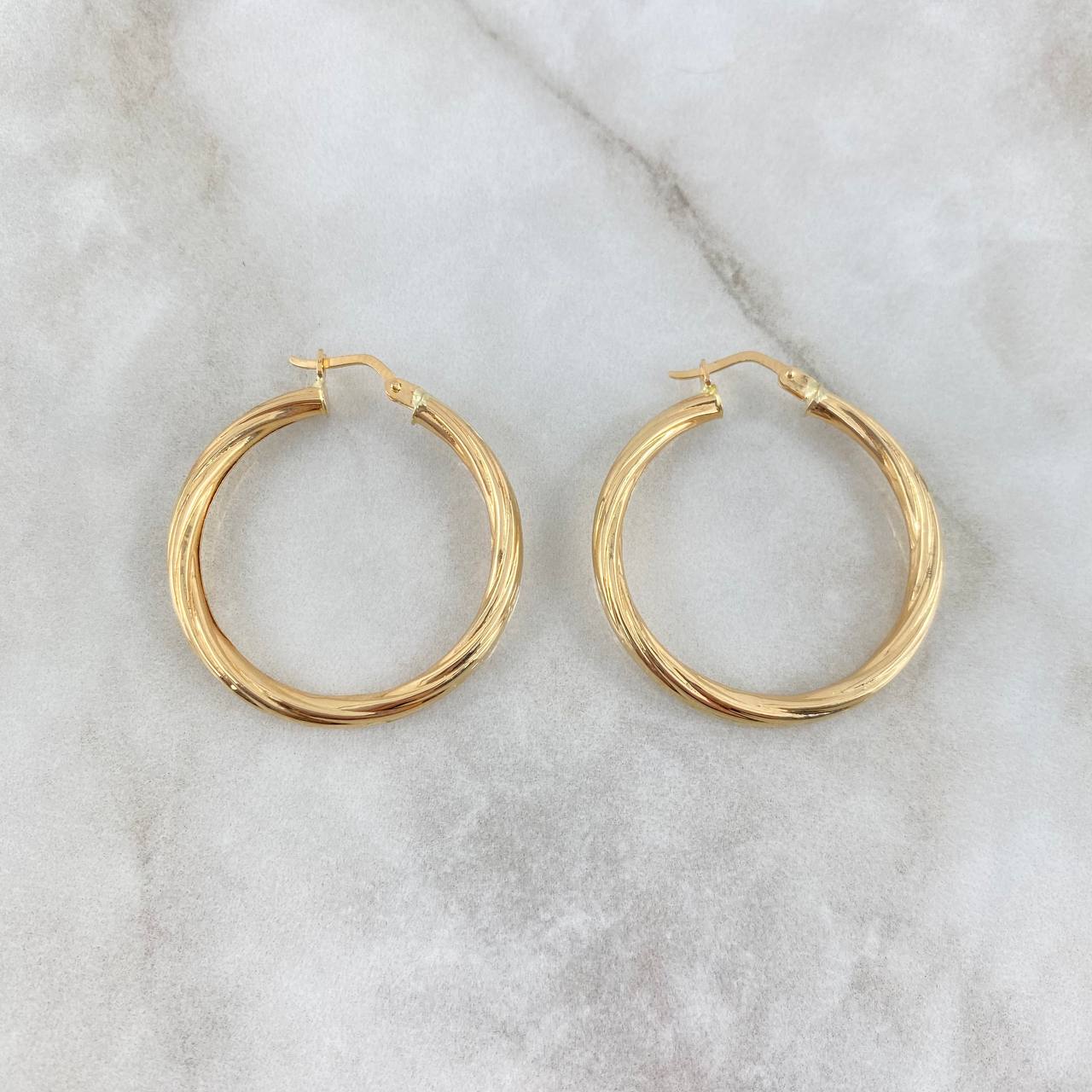 Candongas Mary 3.1gr / 3.5cm / Oro Amarillo 18K