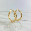 Candongas Mary 2.7gr / 2.7cm / Entorchadas Oro Amarillo 18K ©