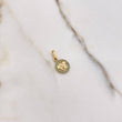 Dije Medusa 0.8gr / 1.7cm / Circones Verdes Oro Amarillo &