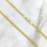 Cadena China 8.4gr / 60cm / 4mm Oro Amarillo +0 18K