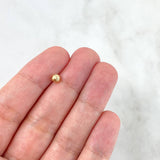 Bola 4mm Diamantada 4mm Oro Amarillo 18K