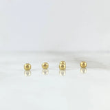Bola 3mm Lisa 3mm Oro Amarillo 18K