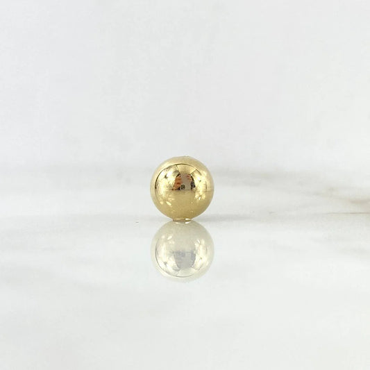 Bola 8mm Lisa 8mm Oro Amarillo 18K