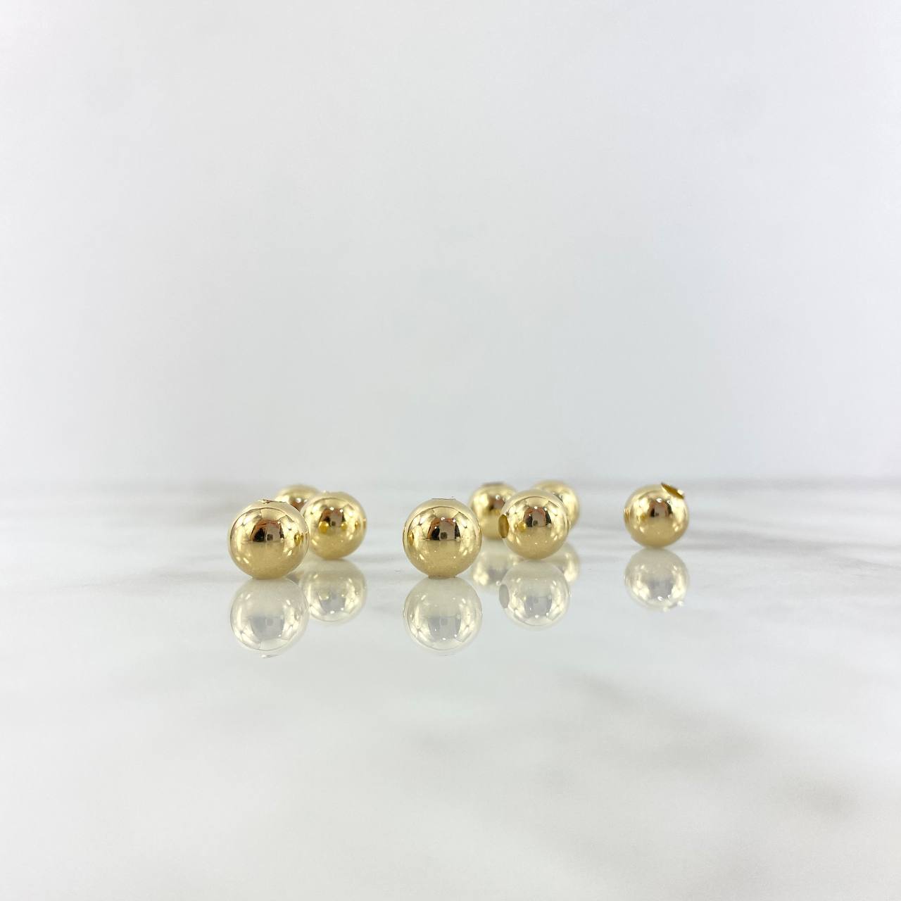 Bola Lisa 8mm 0.31gr / Oro Amarillo 18K *