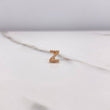 Dije Letra Z 0.35gr / 0.6cm / Circones Blancos Oro Amarillo &