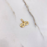 Dije Infinito 0.8gr / 1.3cm / Liso Oro Amarillo &