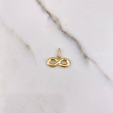 Dije Infinito 0.8gr / 1.3cm / Liso Oro Amarillo &