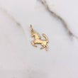 Dije Caballo 1.2gr / 2.4cm / Liso Oro Amarillo &