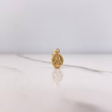 Dije Jesus De La Misericordia 0.35gr / 1.5cm / Troquelado Oro Amarillo &