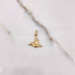 Dije Colibri 0.4gr / 1.5cm / Troquelado Oro Amarillo &