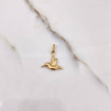 Dije Colibri 0.45gr / 1.5cm / Troquelado Oro Amarillo &