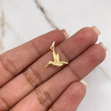 Dije Colibri 0.45gr / 1.5cm / Troquelado Oro Amarillo &