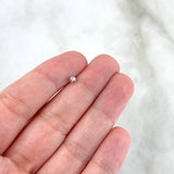 Bola Diamantada 3mm Oro Blanco 18K