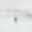 Bola Diamantada 3mm Oro Blanco 18K