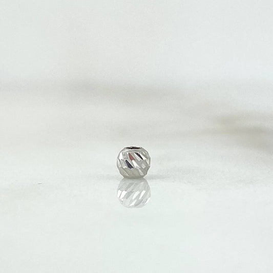 Bola Diamantada 3mm Oro Blanco 18K