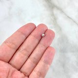 Bola Diamantada 4mm Oro Blanco 18K