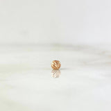 Bola Diamantada 3mm Oro Rosa 18K