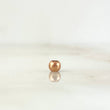 Bola Lisa 3mm Oro Rosa 18K
