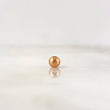 Bola Lisa 0.08gr / 4mm Oro Rosa 18K &
