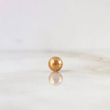 Bola Lisa 5mm Oro Rosa 18K