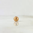 Bola Lisa 6mm Oro Rosa 18K