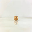 Bola Lisa 8mm Oro Rosa 18K
