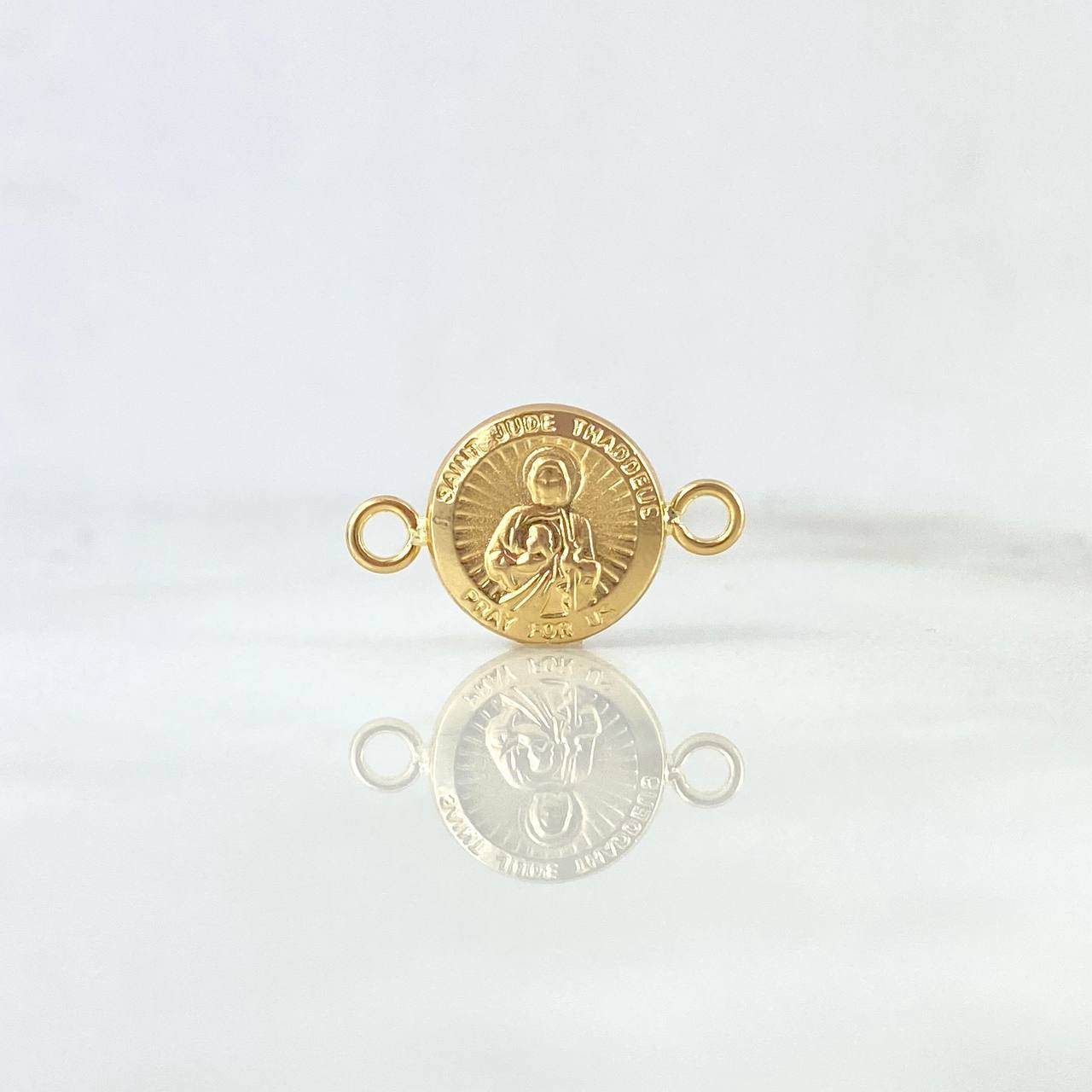 Herraje San Judas 0.6gr / 1.7cm / Oro Amarillo 18K *