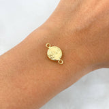 Herraje San Judas 0.6gr / 1.7cm / Oro Amarillo 18K *