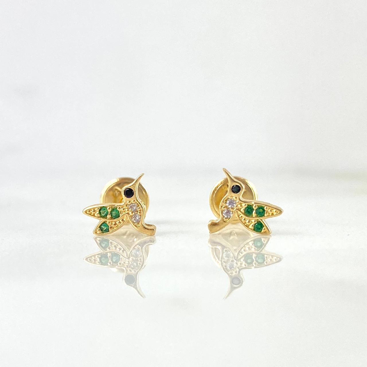 Topos Colibri 0.9gr Circones Verdes Oro Amarillo*