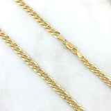 Cadena Cubana 12gr / 60cm / 5mm Oro Amarillo +0 *
