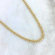 Cadena Cubana 12gr / 60cm / 5mm Oro Amarillo +0 *