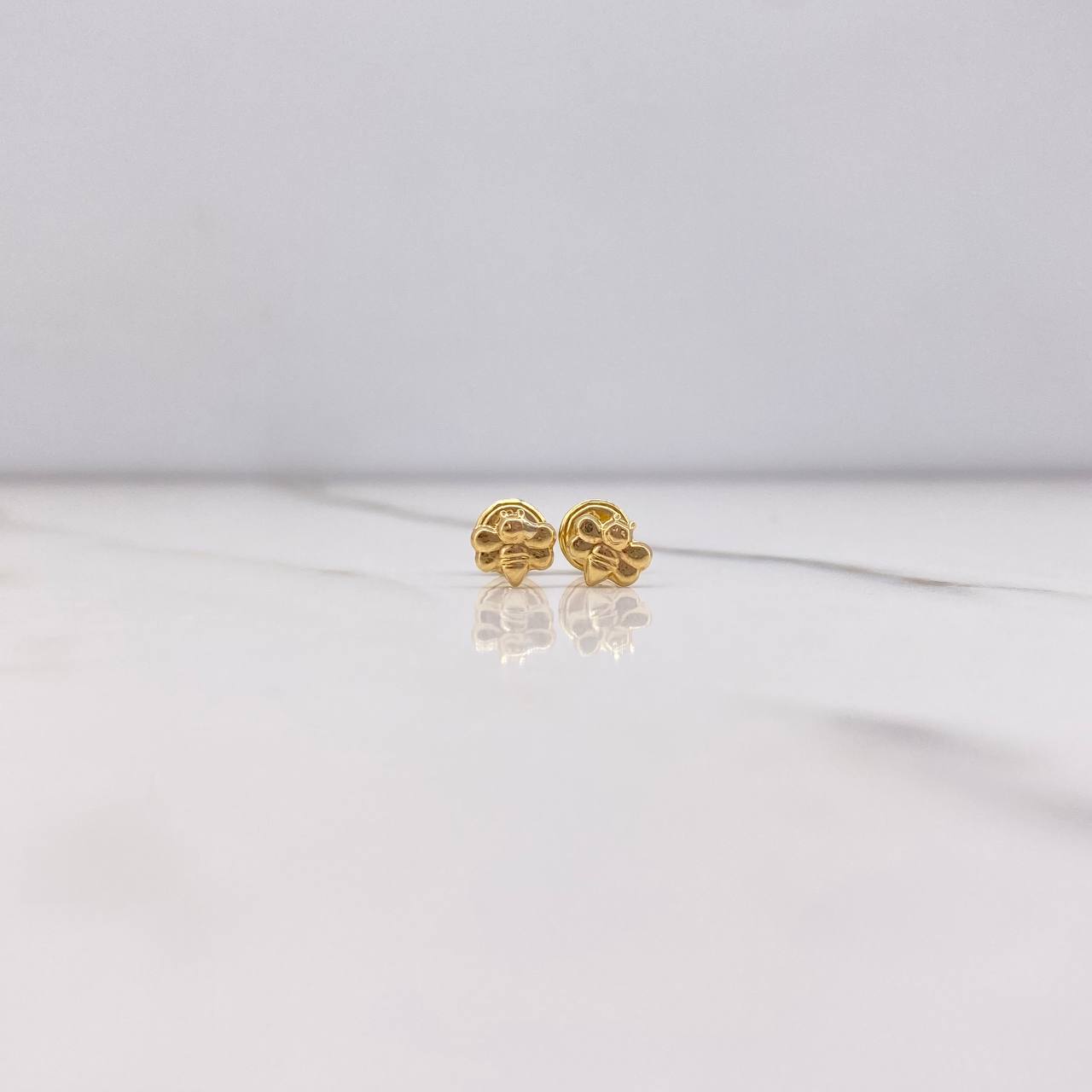 Topos Abeja 0.6gr / Lisas Oro Amarillo $