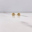 Topos Tortuga 0.75gr / Circones Blancos Oro Amarillo $