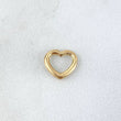 Herraje Corazón Silueta 0.3gr / 8mm Oro Amarillo 18K ©