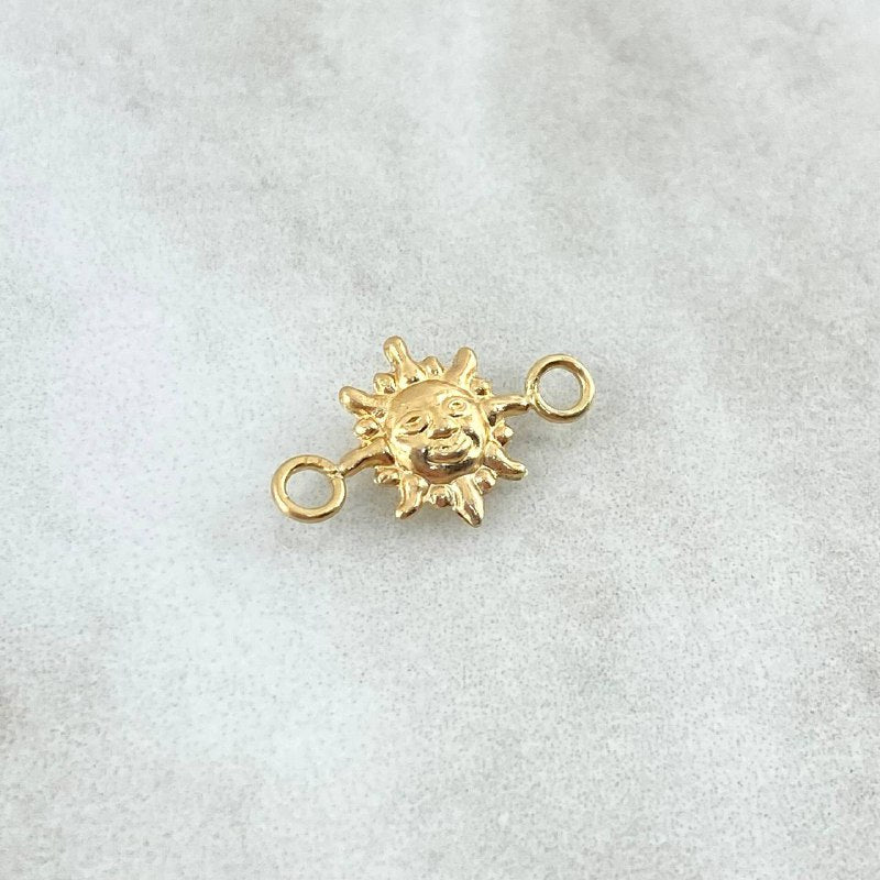 Herraje Sol 0.4gr / 1.5cm / Oro Amarillo ©