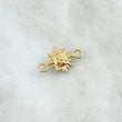 Herraje Sol 0.4gr / 1.5cm / Oro Amarillo ©