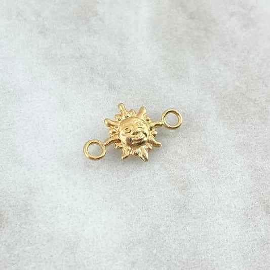 Herraje Sol 0.4gr / 1.5cm / Oro Amarillo ©