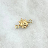Herraje Sol 0.4gr / 1.5cm / Oro Amarillo ©