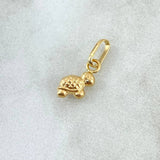 Dije Tortuga 0.35gr / 1.4cm / Troquelada Oro Amarillo ©