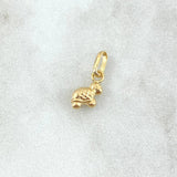 Dije Tortuga 0.35gr / 1.4cm / Troquelada Oro Amarillo ©