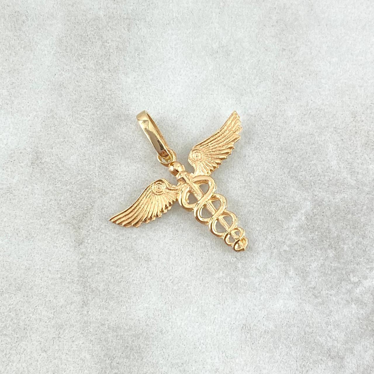 Dije Baston De Hermes 1.25gr / 2.2cm / Oro Amarillo 18K (Oferta)