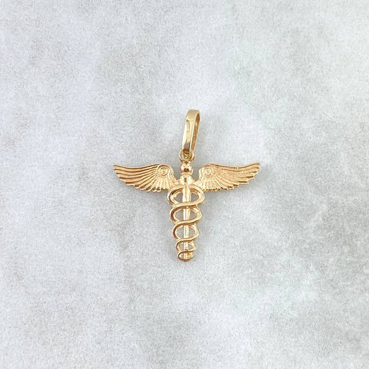 Dije Baston De Hermes 1.25gr / 2.2cm / Oro Amarillo 18K (Oferta)