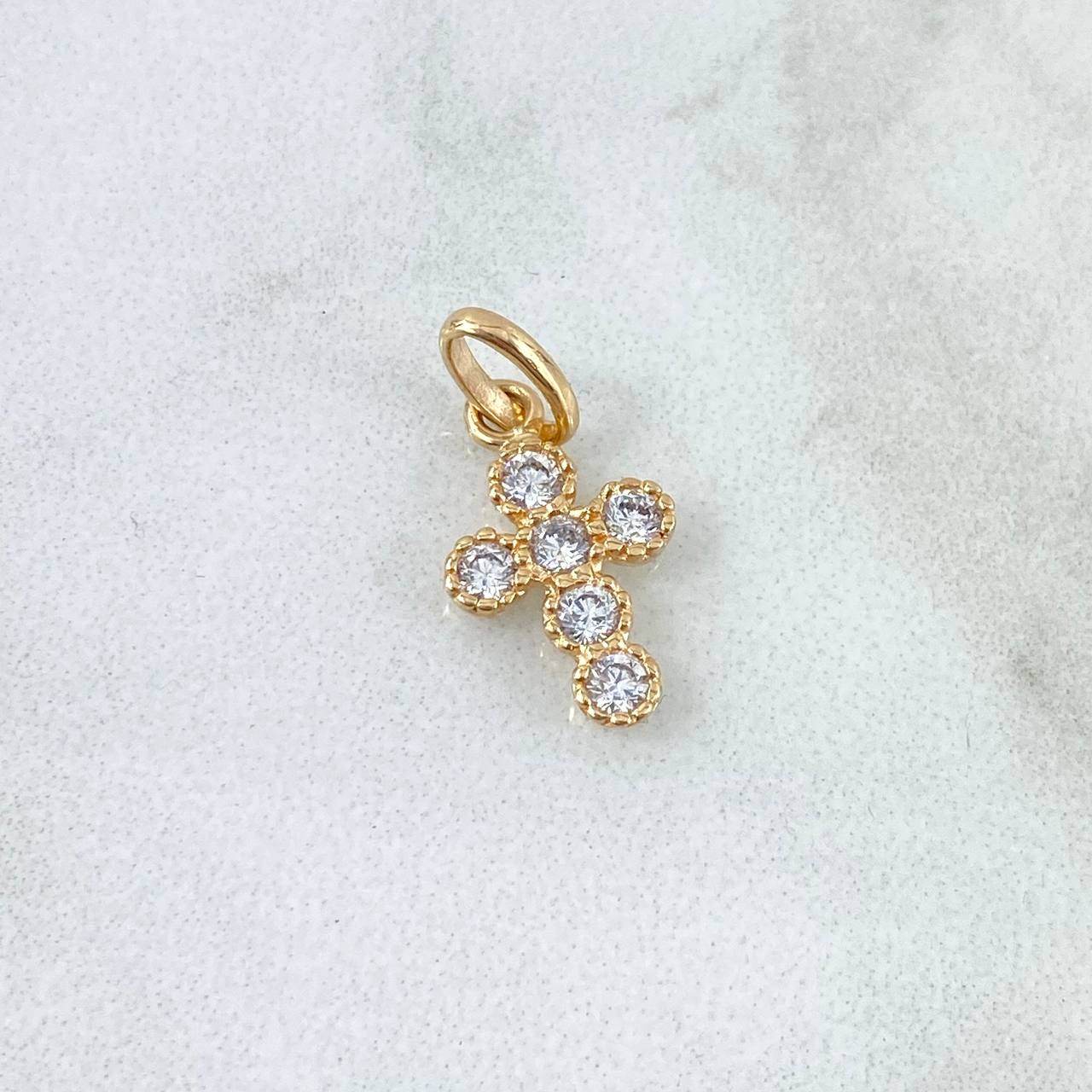Dije Cruz 1gr / 2cm / Oro Amarillo 18K *