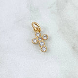 Dije Cruz 1gr / 2cm / Oro Amarillo 18K *