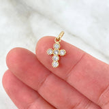 Dije Cruz 1gr / 2cm / Oro Amarillo 18K *