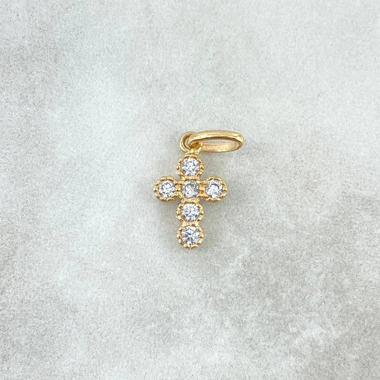 Dije Cruz 1gr / 2cm / Oro Amarillo 18K *