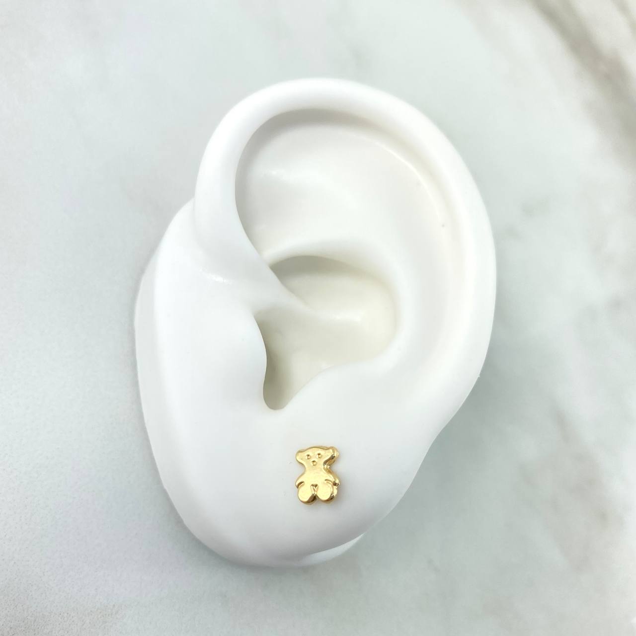 Topos Oso TS 0.85gr / 6mm Oro Amarillo