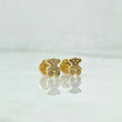 Topos Oso TS 0.45gr / 5mm Lisos Oro Amarillo 18K *