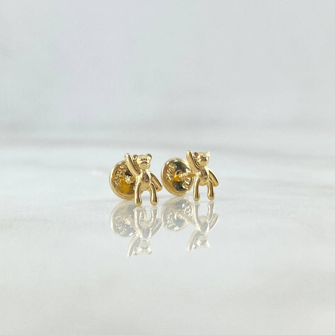 Topos Oso 0.45gr / 0.7cm / Oro Amarillo ©
